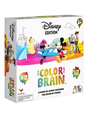 Disney Edition Color Brain Pixar Trivia Card Game